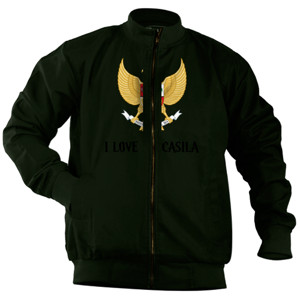 Jaket Bomber i LOVE PANCASILA