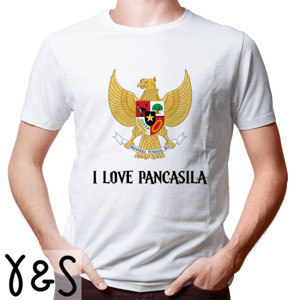 Kaos i LOVE PANCASILA