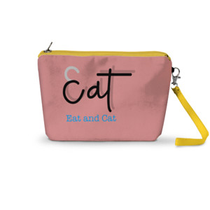 Pouch Trapesium Cat and eat