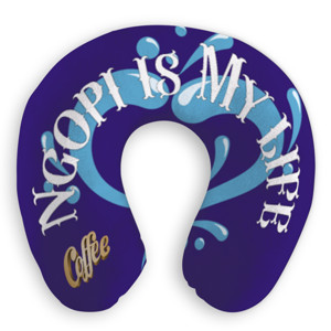 Bantal Leher Coffee is My Life