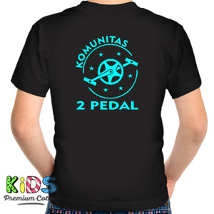 Kaos Kaos Sepeda Komunitas Dua Pedal ( Design Belakang)