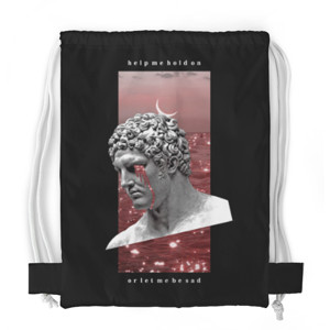 Tas Serut Fullprint Let Me Be Sad