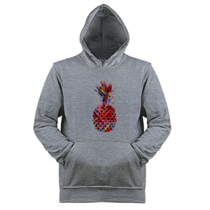 Jaket Hoodie Tie Dye Summer Pinapple