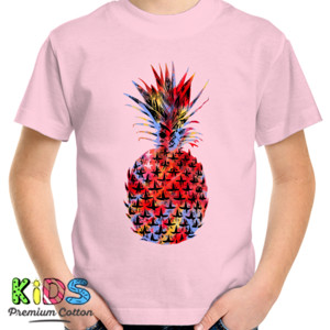 Kaos Tie Dye Summer Pinapple