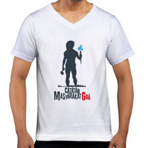 Kaos  Kaos V Neck Catatan Masyarakat Goa