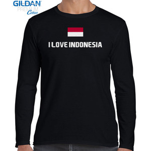 Kaos LOVE INDONESIA LENGAN PANJANG 