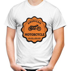 Kaos Distro American motorcycle