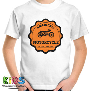 Kaos Distro American motorcycle