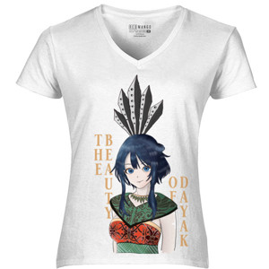 Kaos The Beauty Of Dayak Anime Style