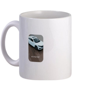 Mug Mug Diecast Honda Civic - kayu