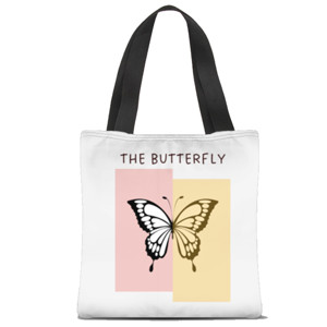 Tas Tote Fullprint The Butterfly