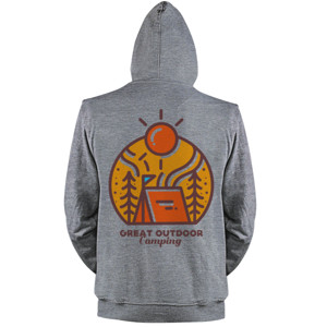 Jaket Hoodie Great outdoor Camping