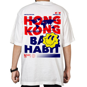 Kaos Oversize Bad Habit