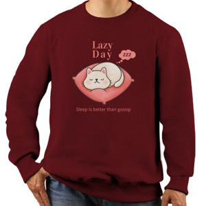 Jaket Sweater Lazy day