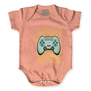 Baby Jumper Tipografi Gaming Pemain Video Game Konsol Kuning