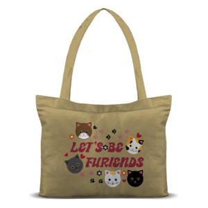 Tas Tote Let's Be Furiends