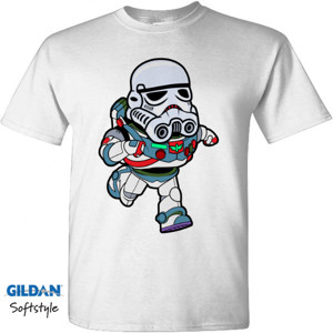 Kaos Cartoon Space