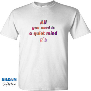 Kaos all you need is quiet mind