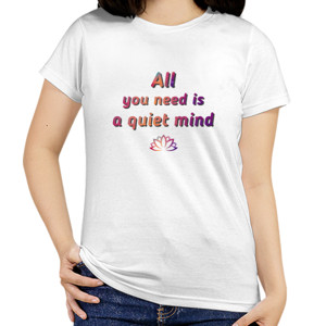 Kaos all you need is quiet mind