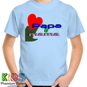 Kaos KAOS KIDS PAPA & MAMA