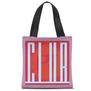 Tas Tote Fullprint CLUB TYPOGRAPHY 15