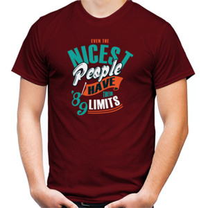 Kaos Tipografi Nicest People