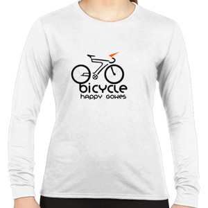 Kaos Bicycle Happy Gowes