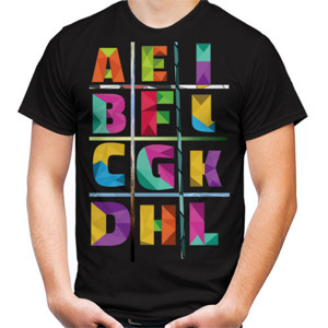 Kaos huruf rainbow kaos distro 