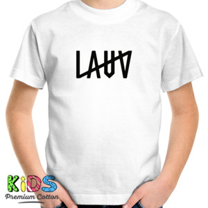 Kaos Lauv LOGO TEE WHITE