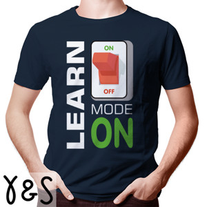 Kaos Terus belajar dan berkarya