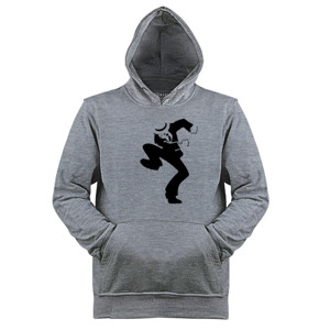 Jaket Hoodie Ska Dancer Silhouette 