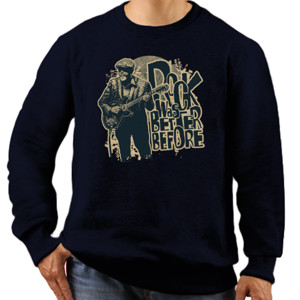 Jaket Sweater Rock Was Better Before 