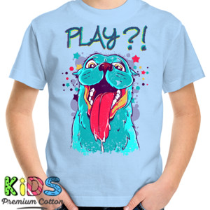 Kaos play with pet