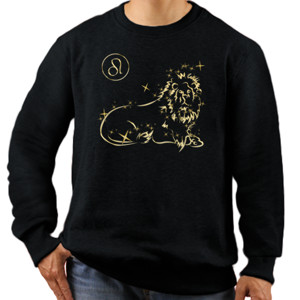 Jaket Sweater Zodiak - Leo Gold 