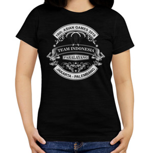 Kaos TIM PARALAYANG INDONESIA RETRO VINTAGE (2 SIDED)