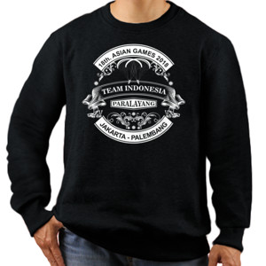 Jaket Sweater TIM PARALAYANG INDONESIA RETRO VINTAGE (2 SIDED)