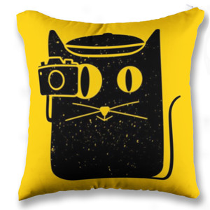 Bantal photo cat