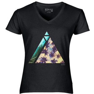 Kaos Kaos Wanita Summer V-Neck by Co_mbro