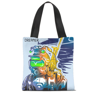 Tas Tote Fullprint Drown Dream