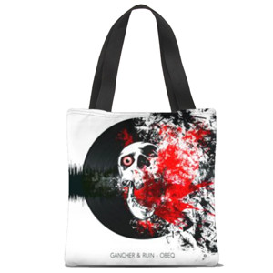 Tas Tote Fullprint DARKSTEP