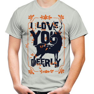 Kaos I Love Deerly