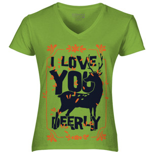 Kaos I Love Deerly