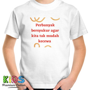 Kaos Selalu Bersyukur