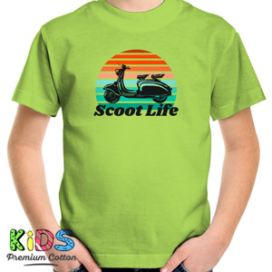 Kaos Motor Retro Klasik