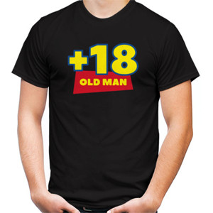 Kaos Baju Kaos Distro Old Man +18 Funny