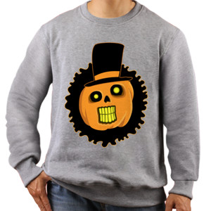 Jaket Sweater Pumpkin Kribo