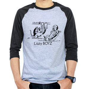 Kaos Raglan LAZY BOYZ
