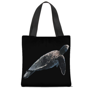 Tas Tote Fullprint Turtle by Norphisor