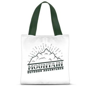 Tas Tote Fullprint Tote Bag Green  Themes