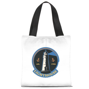 Tas Tote Fullprint Tote Bag Marine Themes